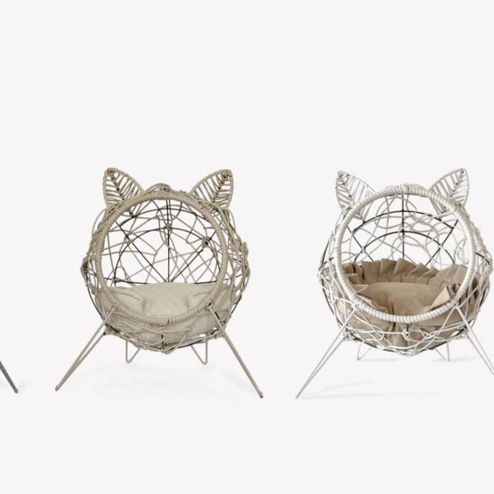 Rattan Cat Basket House for wholesale by GET4Pets