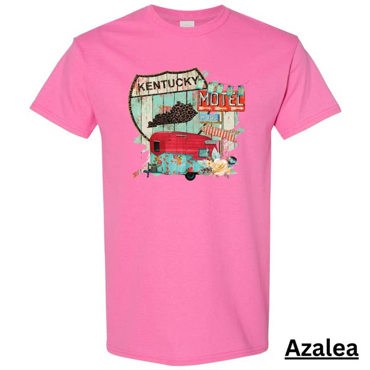 Maglietta per adulti Kentucky Motel ky Country per la vendita all'ingrosso da parte di Rockin R Apparel