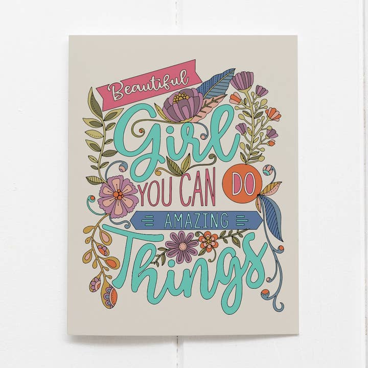 Vacker flicka, du kan göra fantastiska saker för wholesale av Valentina Harper