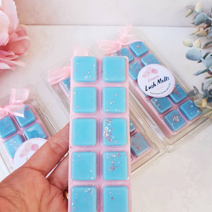 The Laura Lush Boutique - Wholesale Wax Melt - Soya Wax Melt Snap Bar Clam Shell1