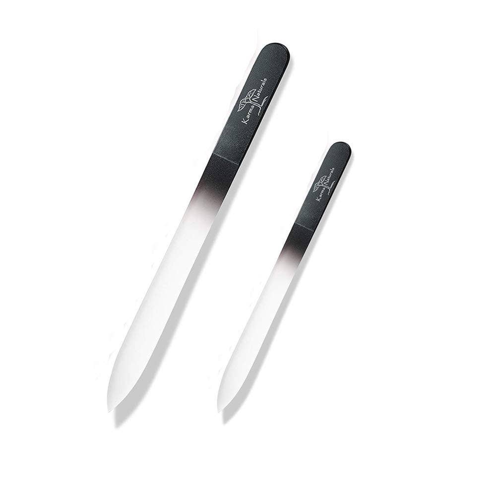 Karma Organic spa – wholesale Nail file – Amazing Glass Nail Files - Set of 26