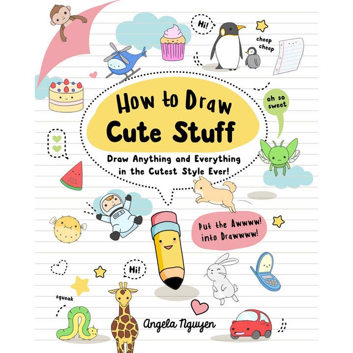 Union Square & Co. - Wholesale Book - Kids - How to Draw Cute Stuff by Angela Nguyen