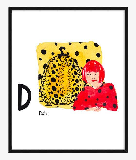 The Letters NYC - Wholesale Art Print - D (Art)1