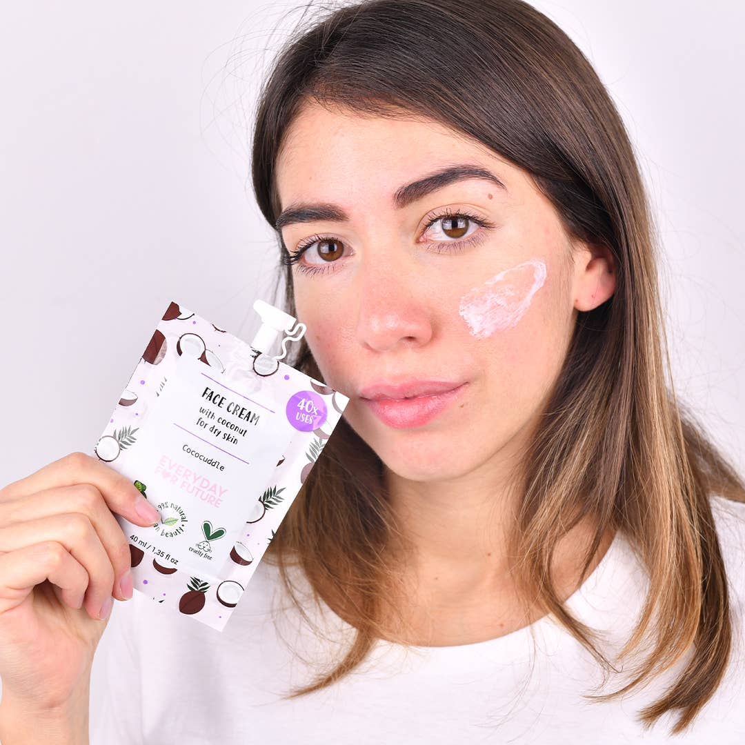 Everyday For Future - Wholesale Vochtinbrengende crème voor het gezicht - Hydraterende gezichtscrème met kokosolie2