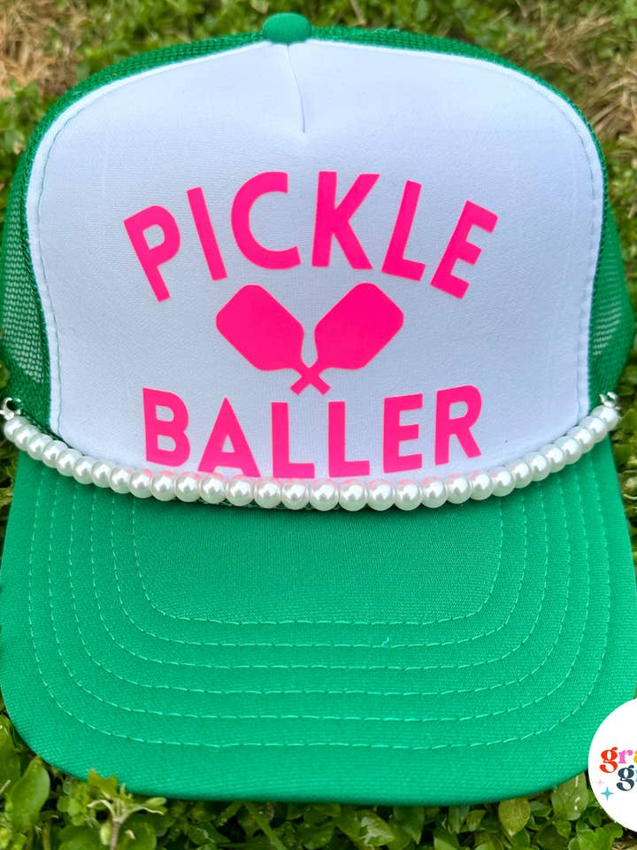 Pickle Baller Trucker for wholesale by Very Cherry
