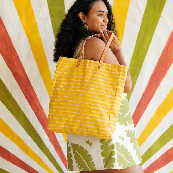 Rise Beyond the Reef - Wholesale Tote Bag - Women's - Super Tote - Masi Print