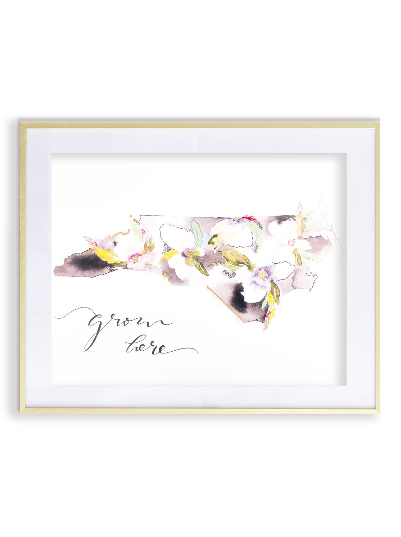Whitney Winkler - Wholesale Art Print - North Carolina Grow Here Print0