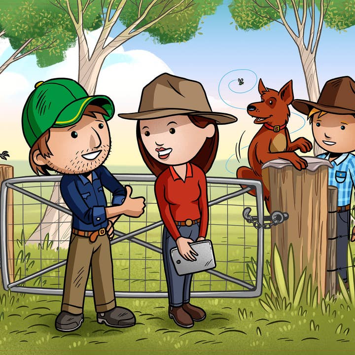 George the Farmer - Wholesale Book - Kids - George the Farmer, Ruby and the Dairy Dilemma Picture Book