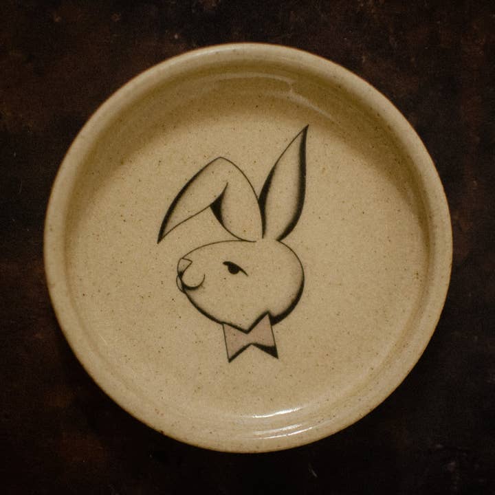 Handmade Stoneware Ceramic Trinket Dish for wholesale by Rock And Rose Motel