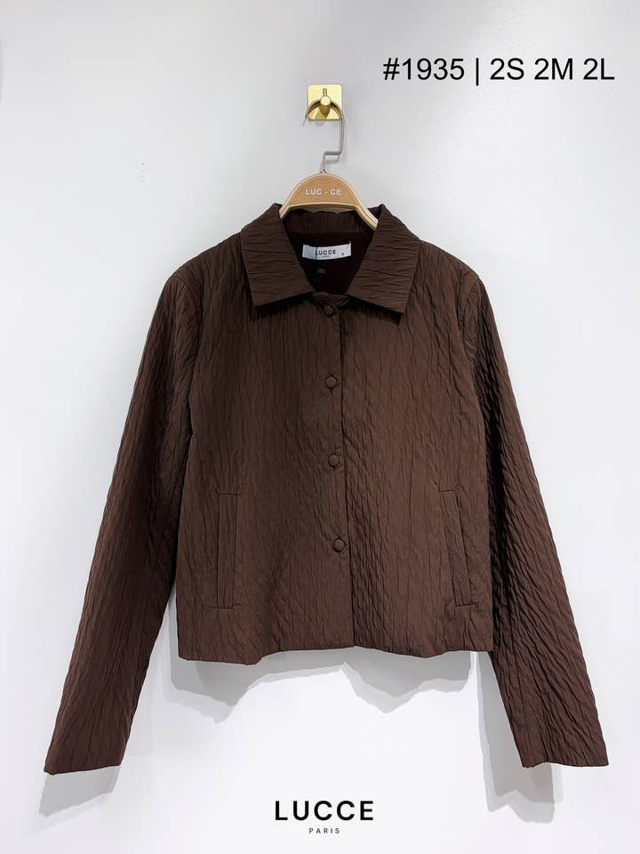 LUCCE - Wholesale Jacket - Women's - Jacket with reliefs - VE19350