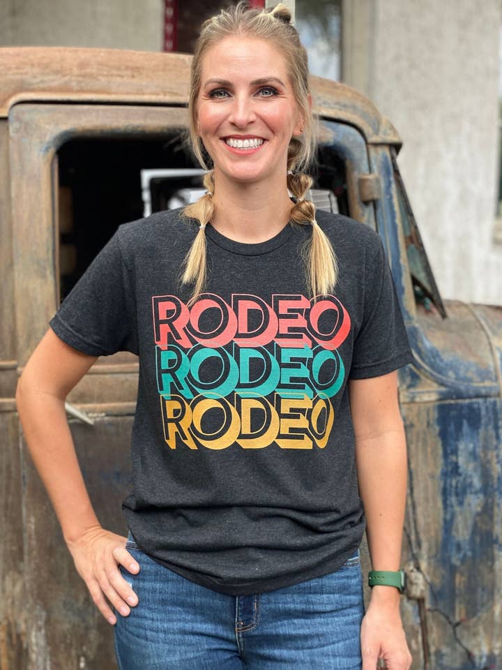Maglietta 2604 Rodeo x3 per la vendita all'ingrosso da parte di J.Forks Designs