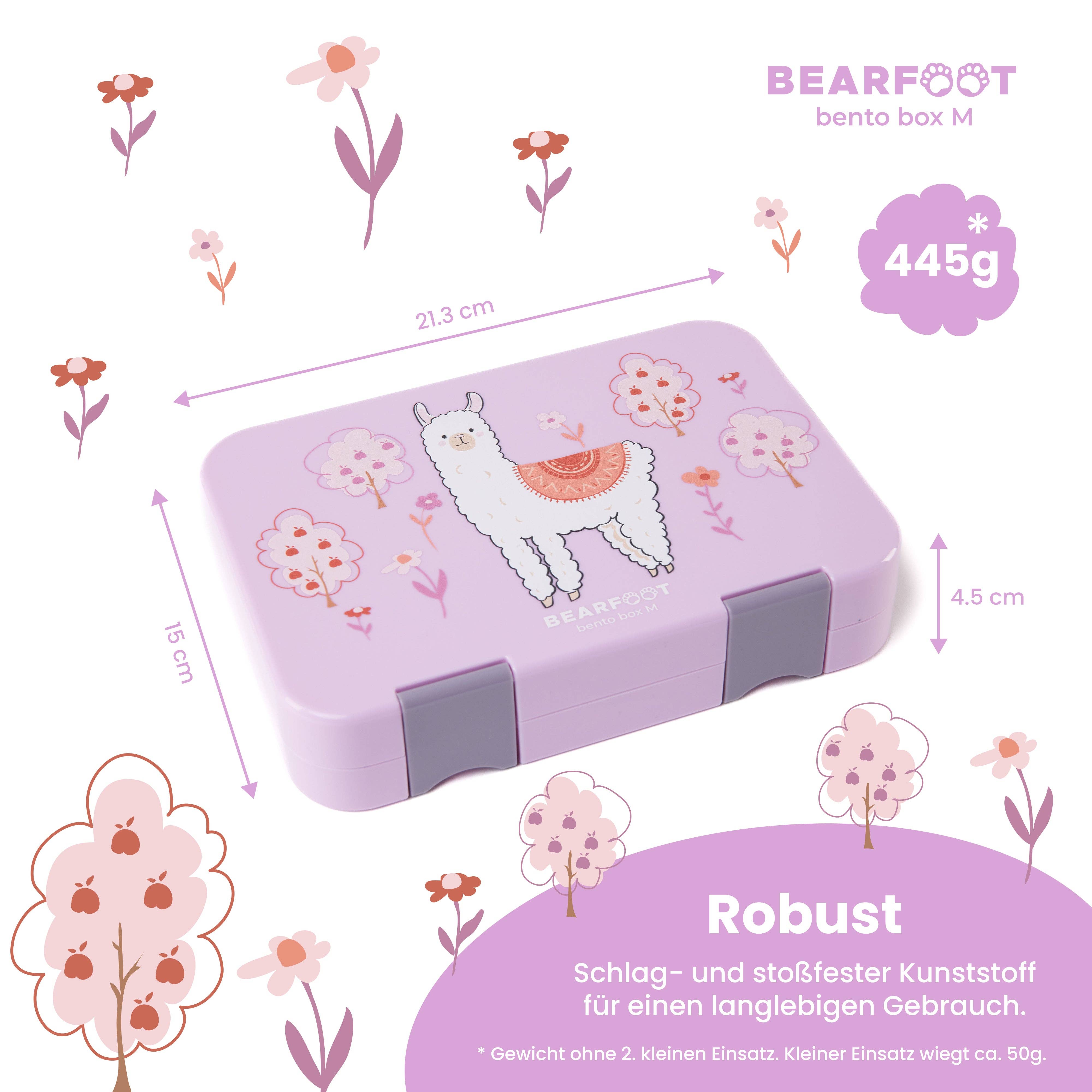 BEARFOOT - Wholesale Lunch Bag/Box - Kids - Children's lunch box with compartments, lunch box, bento box - Lama5
