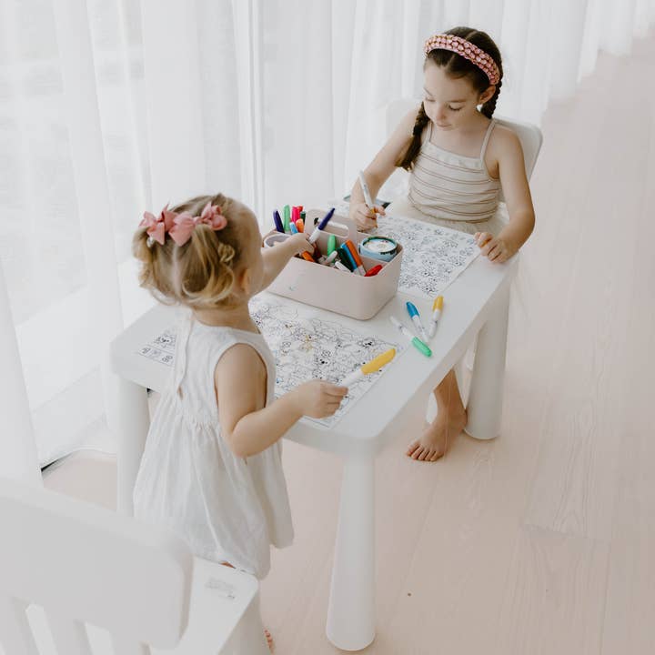 Nourish By Nature - Wholesale Colouring mat – Child & baby - Seek N Spot Silicone Colouring Mat Cars and Trucks2