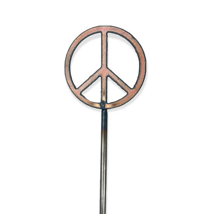 Iron Jewel – Großhandel Pfosten/Pfähle – Friedenszeichen Pflanzenpfähle Hippie Girly Geschenke Gartenpfähle USA