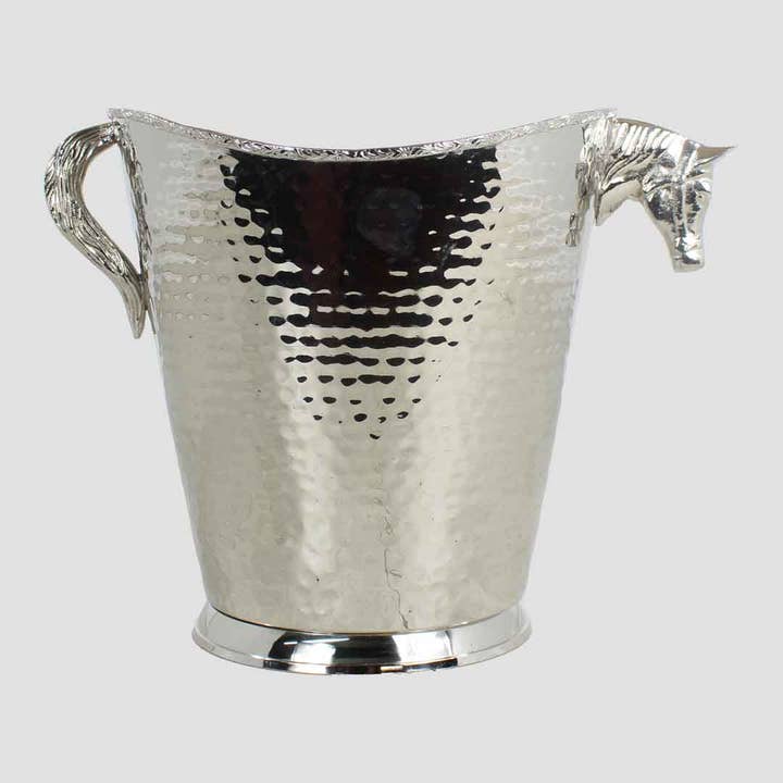 Refroidisseur de vin en laiton pour cheval pour la vente par Grays 1922