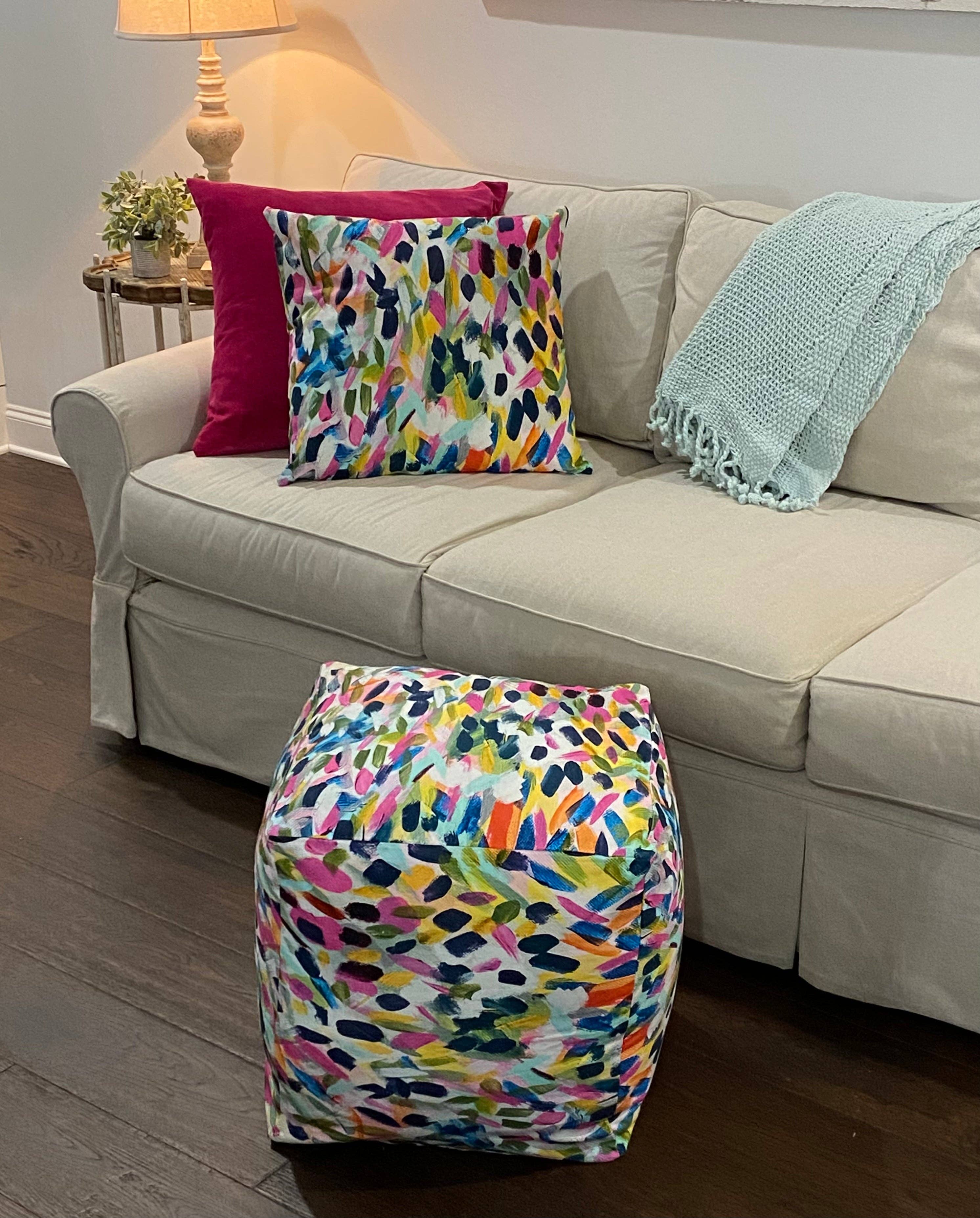 Studio S Designs - Wholesale Pouf - Ottoman Pouf-Hope1