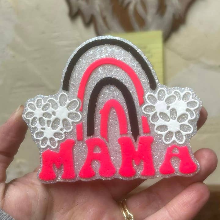 Mama Rainbow Car Freshie for wholesale by Southern Vinyl Creations