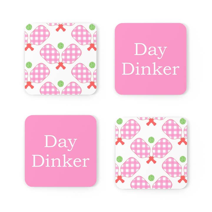 Pickleball-underlägg | Blandat underläggsset | Anpassat underläggsset för wholesale av Clairebella Personalized Gifts & Pillows