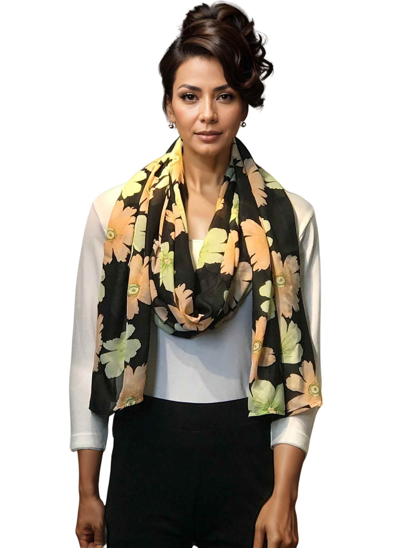 The Magic Scarf Company – wholesale Wrap – Women's – 679 - Georgette Wraps15
