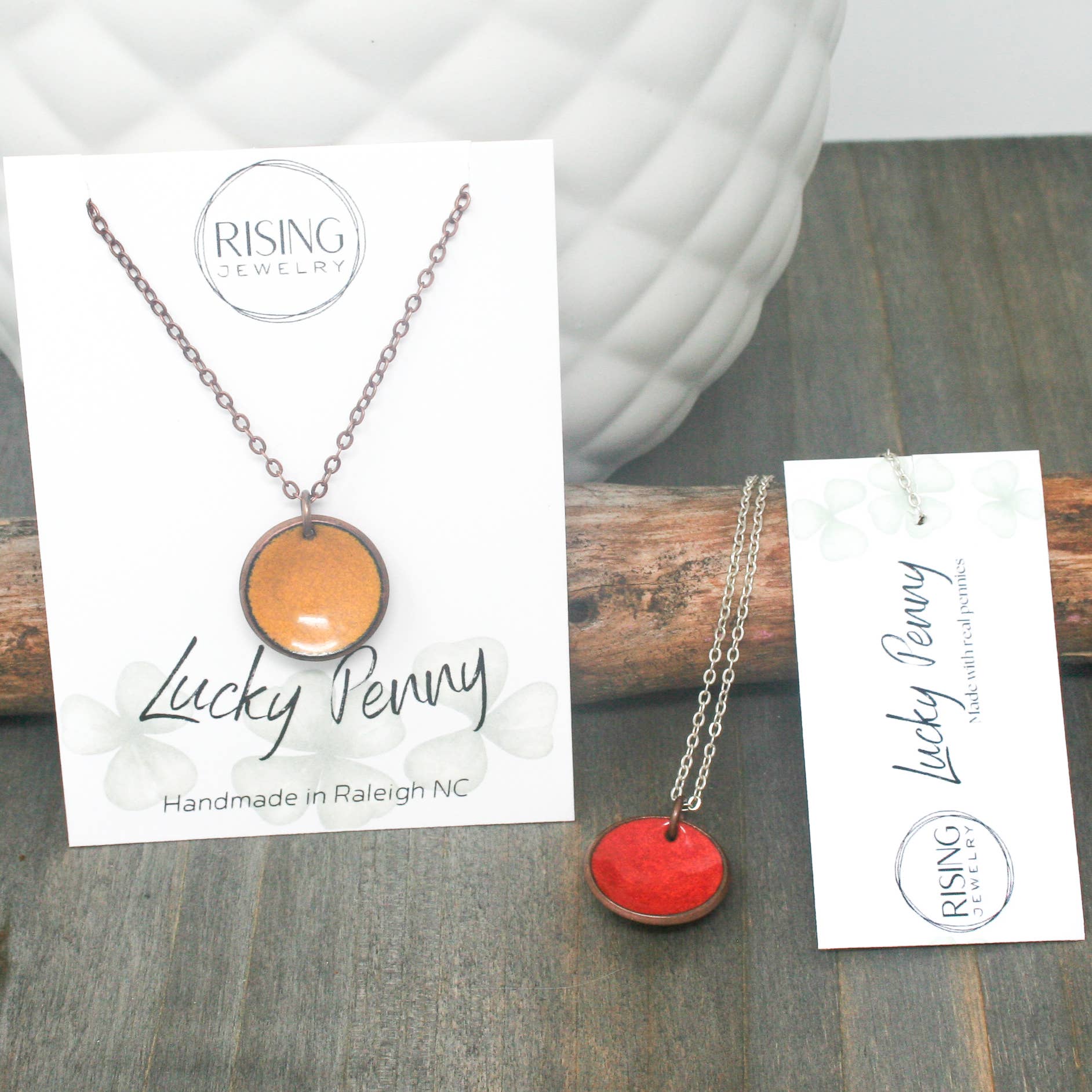 Rising Jewelry - Wholesale Pendant/Charm Necklace - Penny Trinity Up Necklace2