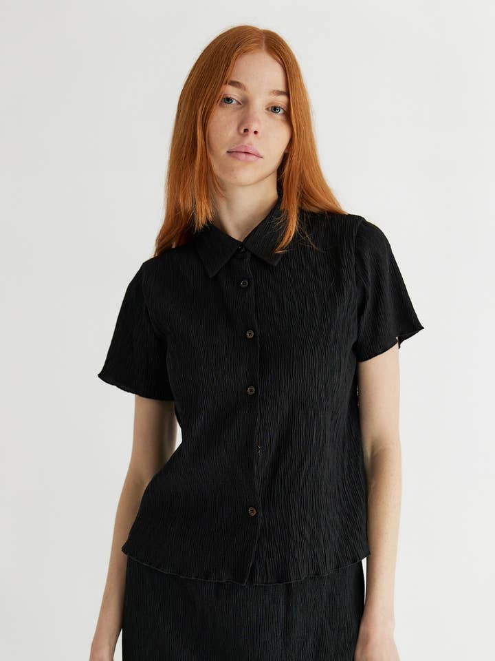 All Row - Wholesale Button Down Shirt - Women's - The Linnea Top
