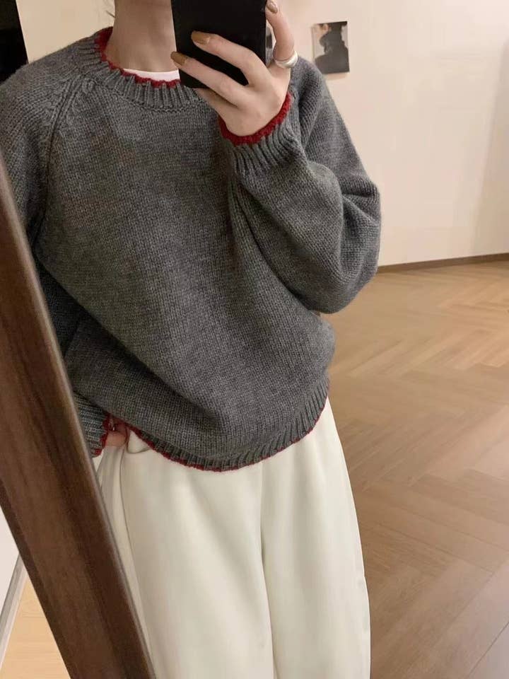 Marayn - Wholesale Knit Sweater - Women's - Cozy Chic Handmade Knit Sweater Effortless FallWinter Style