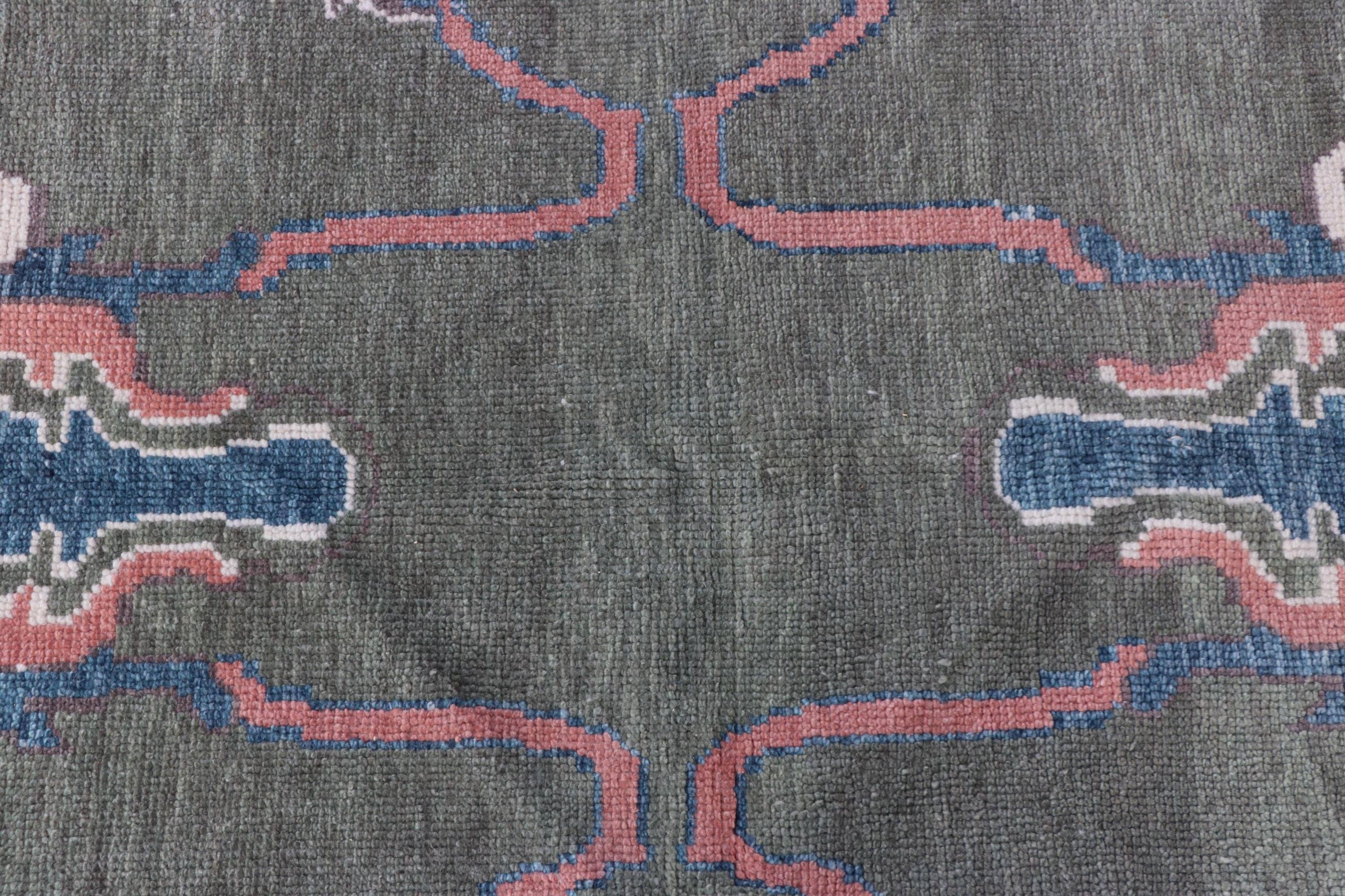 The Loom Wholesale - Vendita all'ingrosso Tappeto - Tappeto in lana Oushak turco oversize per soggiorno6