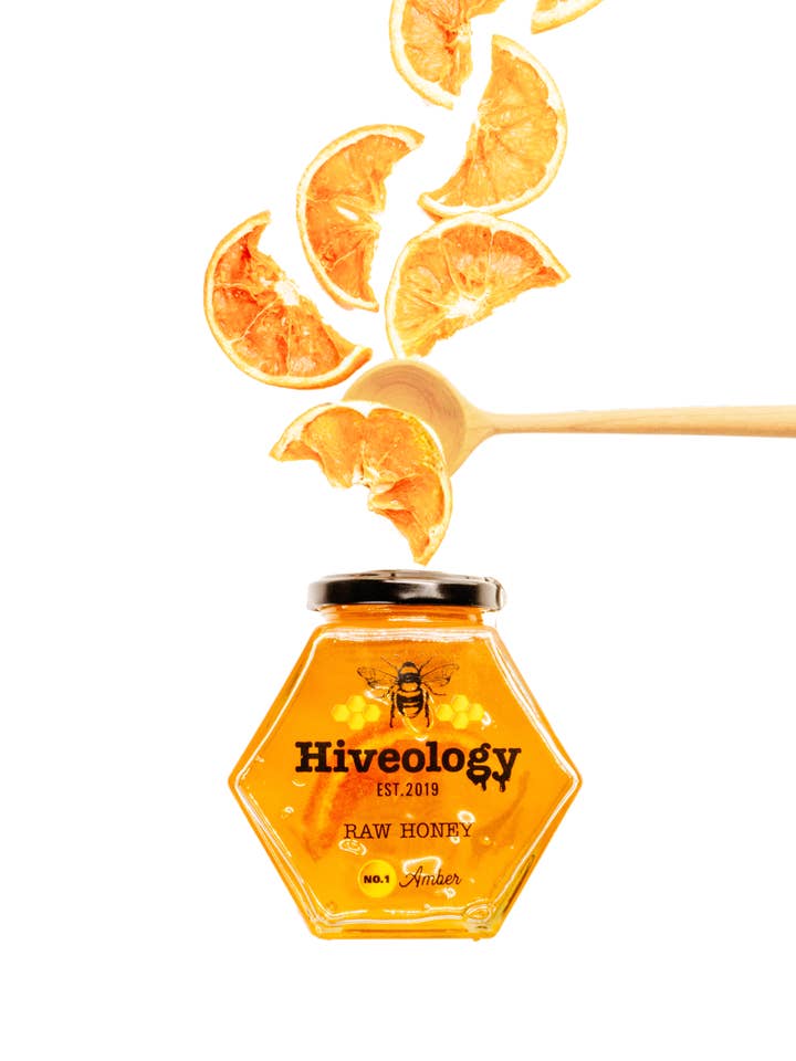 Orange Infused Honey for wholesale by Hiveology
