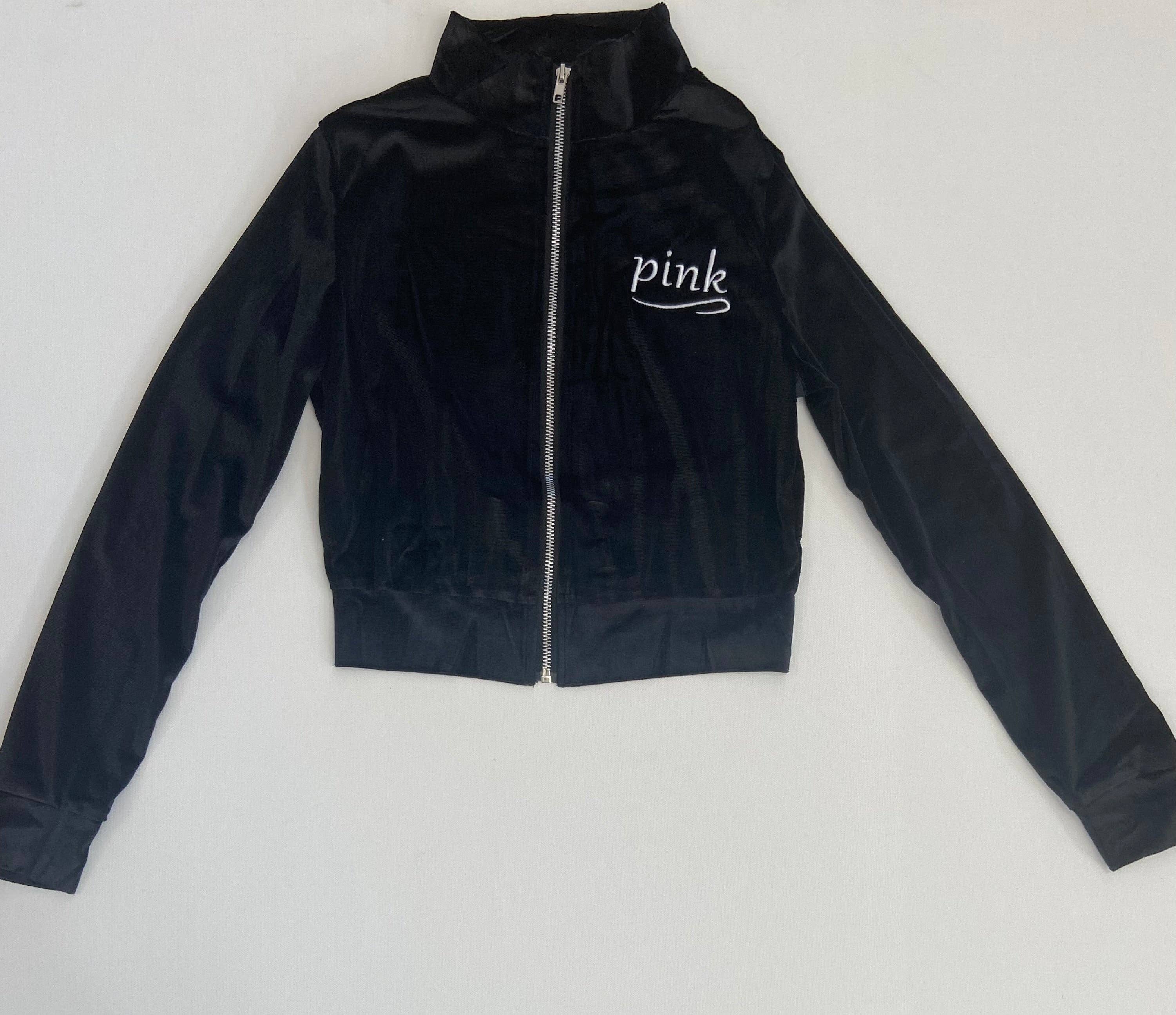 MB Fashion Wholesale - Wholesale Tracksuit - Women's - MB FASHION Velvet Zip-Up Jacket and Wide-Leg Pant Set 218R7