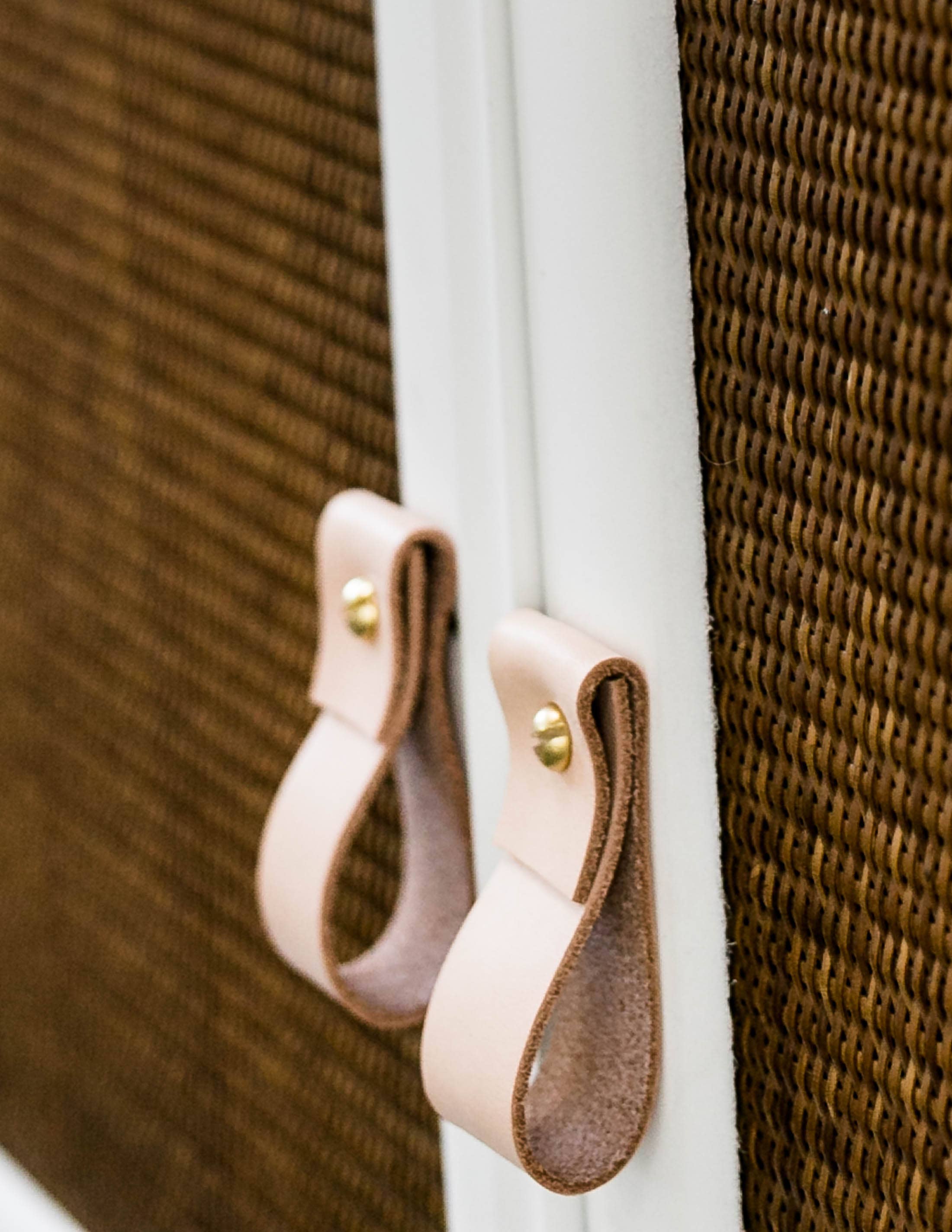 Keyaiira - Wholesale Knob/Pull - Small Leather Drawer Pull [Flat End]3