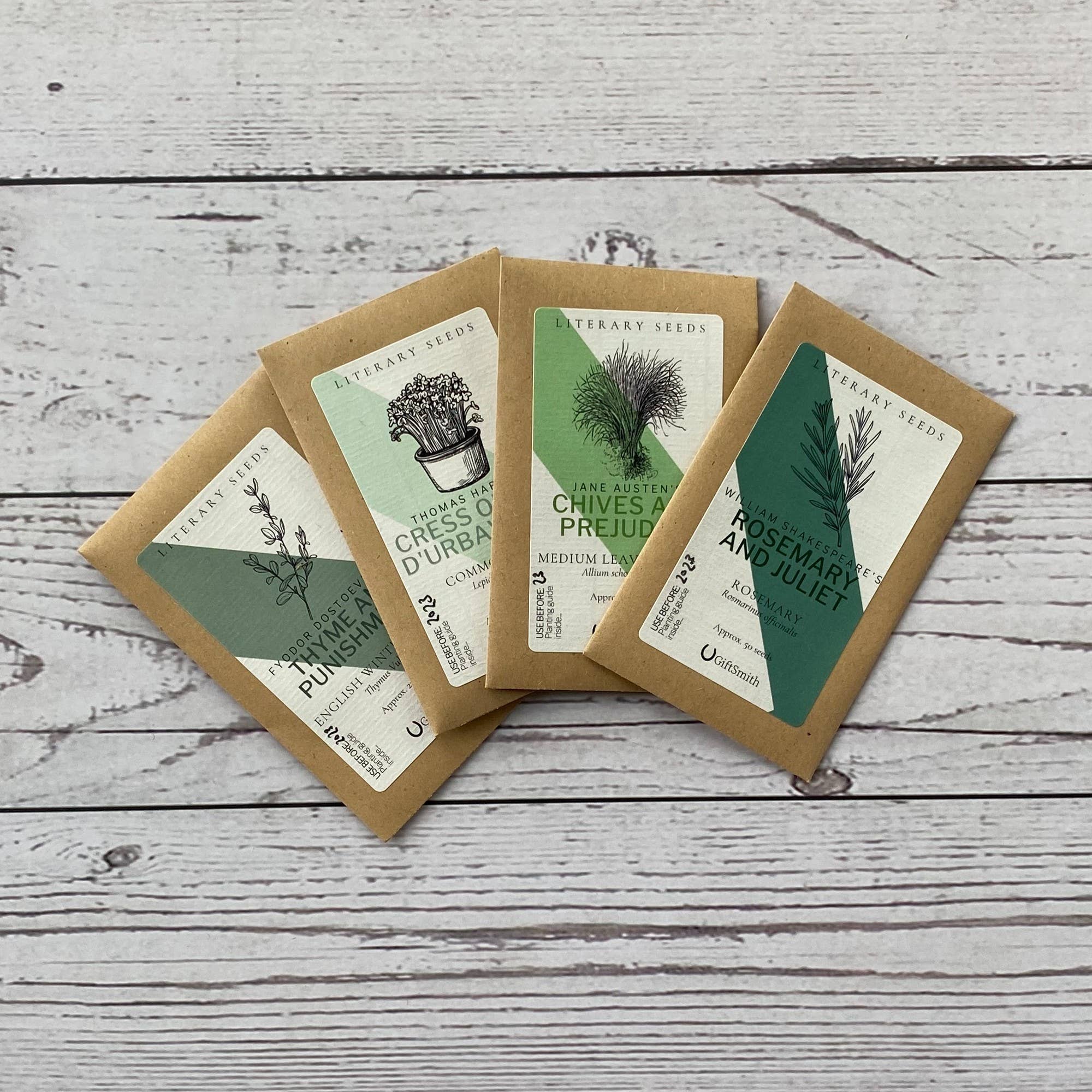 GiftSmith - Wholesale Plant Seeds - Literary Seeds: The Herbs2