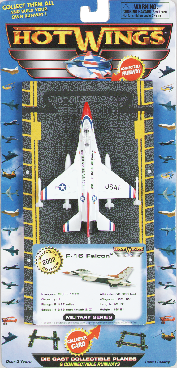 Just Think Toys - Wholesale Toy Plane - Kids - F-16 Falcon™ (Thunderbird)1