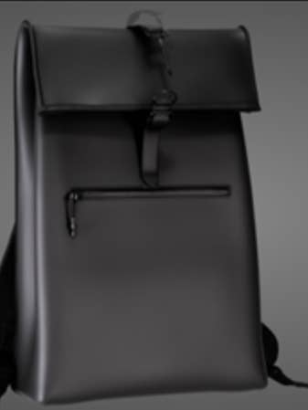 BLACK WATERPROOF BACKPACK for wholesale by SPLASH'