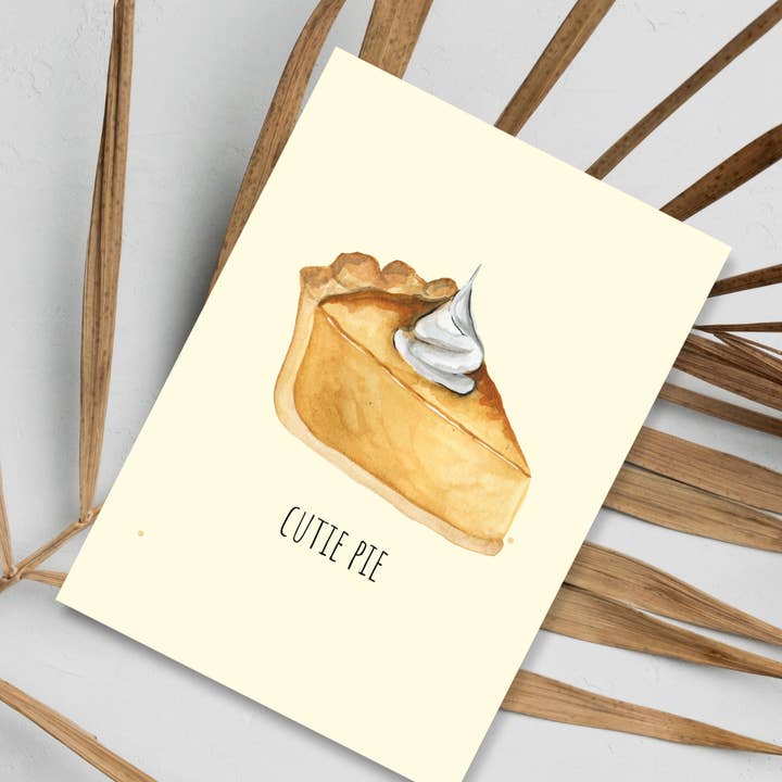 Cutie Pie | Erntedankkarte für den Großhandel von JoeyPrints