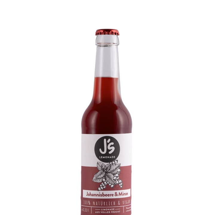 Blackcurrant and mint lemonade for wholesale by J´s Finest Beverages