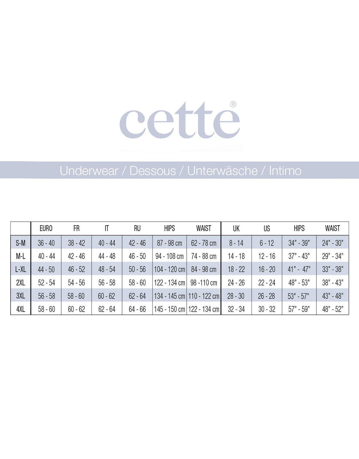 Cette - Venta al por mayor Prenda moldeadora - Mujer - Bragas moldeadoras de talle alto hasta talla 4XL, efecto reductor10