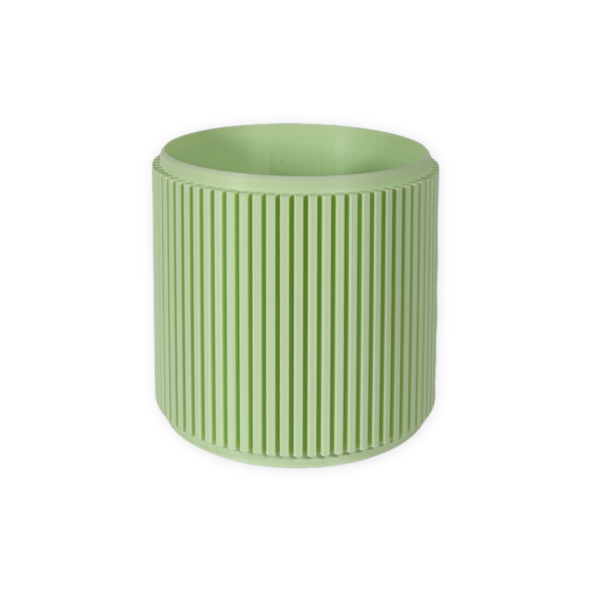 Leafprints.3d - Wholesale Plant Pot - The Willow – 4 Inch Cover Pot (No Drainage)10