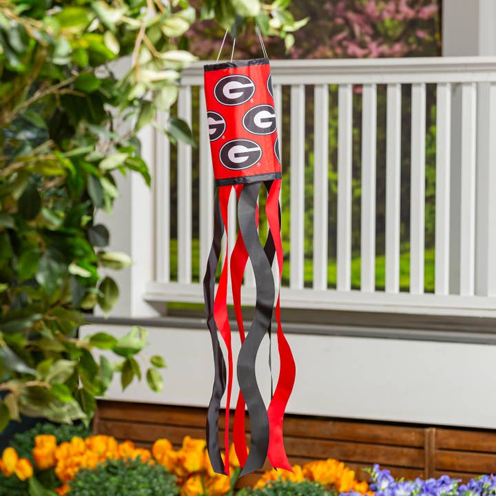 University of Georgia Windsock for wholesale by Evergreen Enterprises