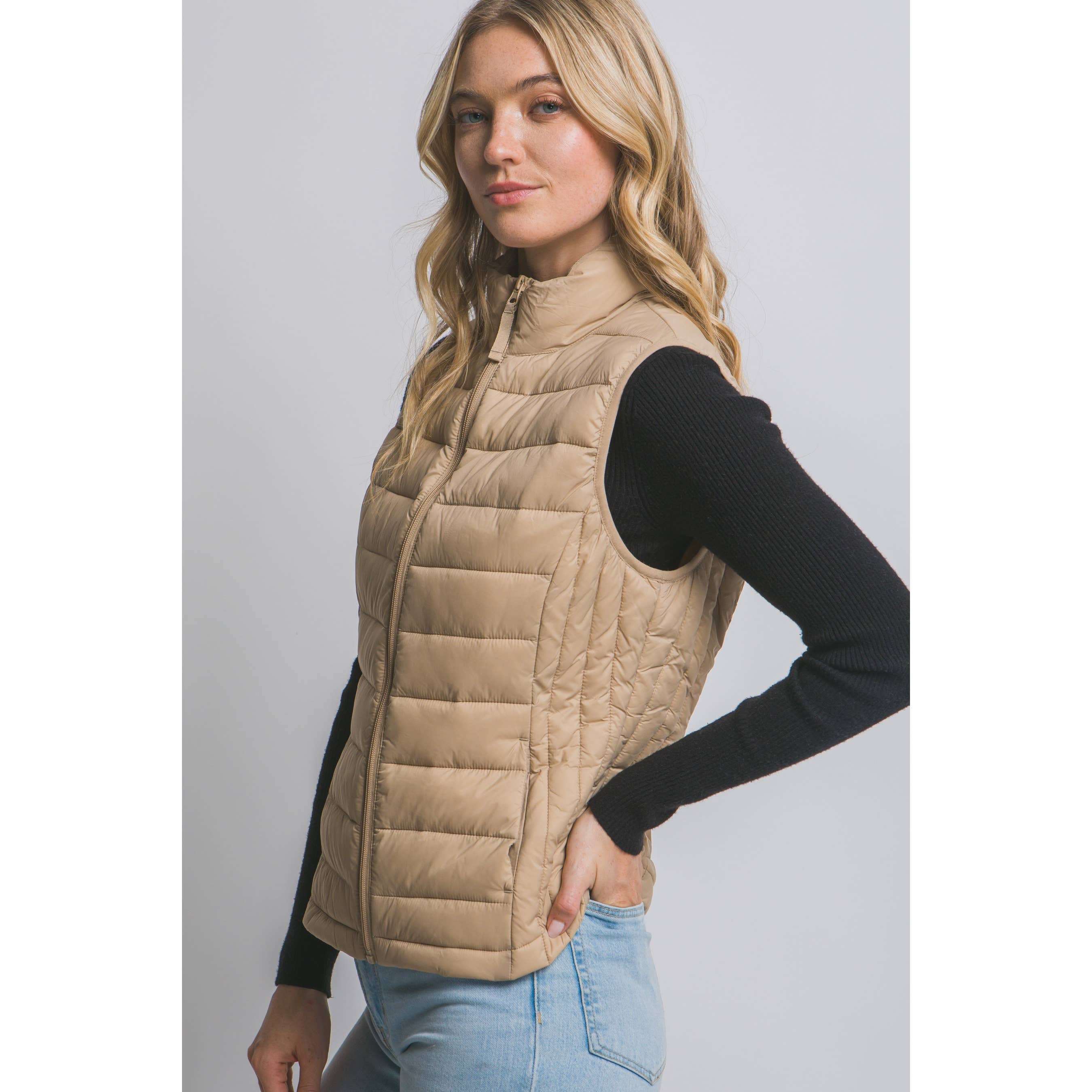 HiteJeans - Vendita all'ingrosso Gilè imbottito - Donna - Gilet imbottito ultraleggero3