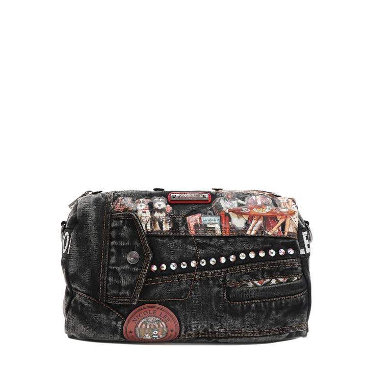 DENIM SYSTRAR HEMLIGA HANDVÄSKA för wholesale av Nicole Lee USA