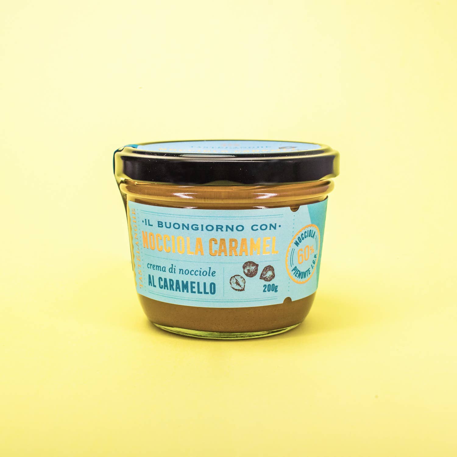 Tastëlanghe Azienda Agricola Quazzo Paolo – wholesale Nötsmör – 1 burk Langhe IGP Piemonte hasselnötskräm (200 g)8