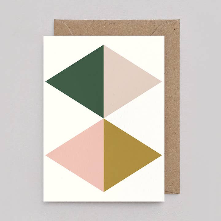 Building Block Card - Hexagon for wholesale by Amaretti Design