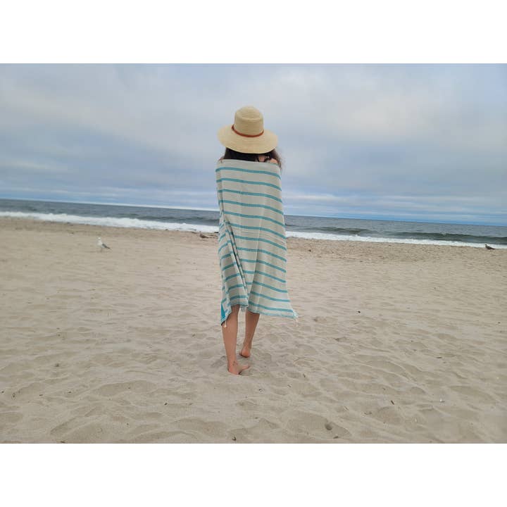 Kalkedon Towels - Wholesale Beach Towel - Double Sided Jacquard Beach Towel | Turkish Cotton Towel4