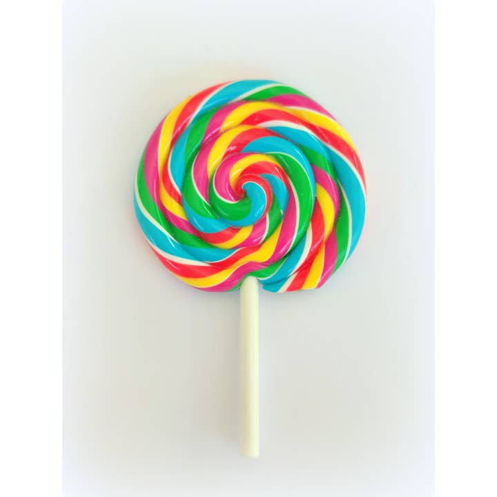 Ímã de geladeira arco-íris redemoinho pirulito por atacado de Sweets & Pearls