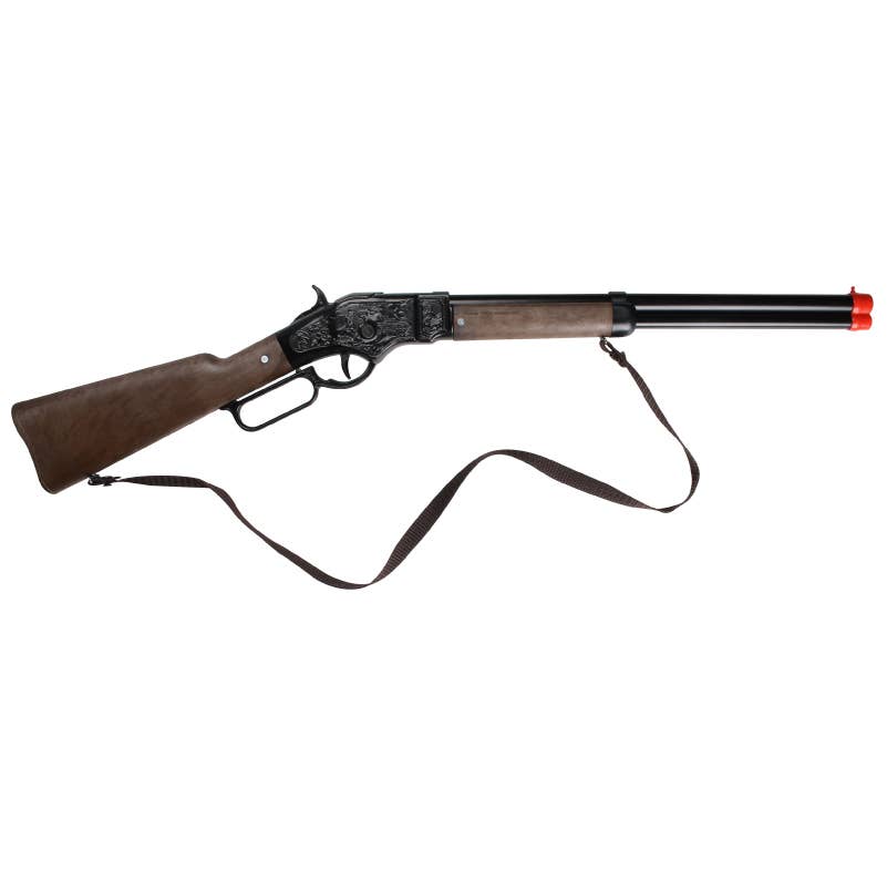 GonherCapGuns.com - Wholesale Classic Toy - Kids - Cowboy Lil Henry Lever Action Toy Cap Gun Rifle - Black0