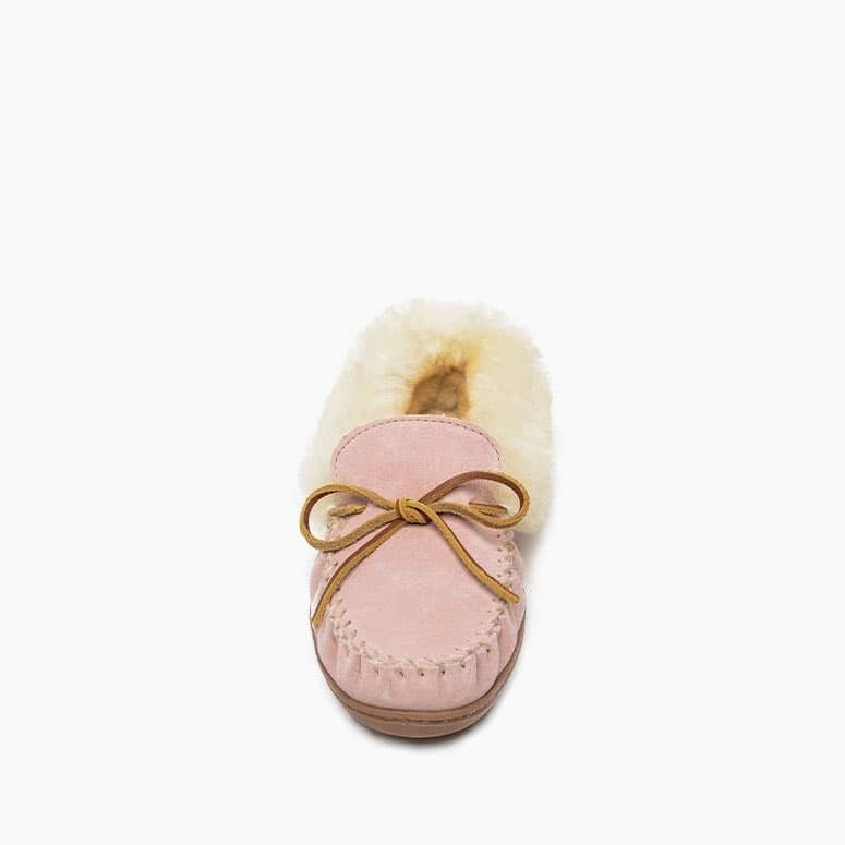 Minnetonka - Wholesale Slippers - Women's - Women's Alpine Cozy Sheepskin Suede Slipper House Shoe14