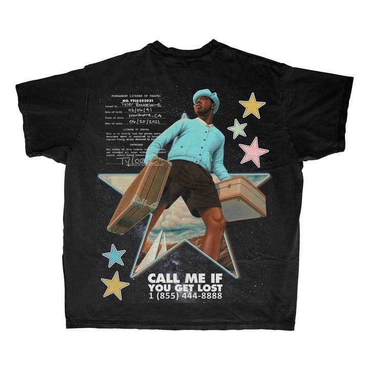 Retro Finest – Engroshandel Grafisk t-shirt - Unisex – Tyler Skaberen T-shirt5