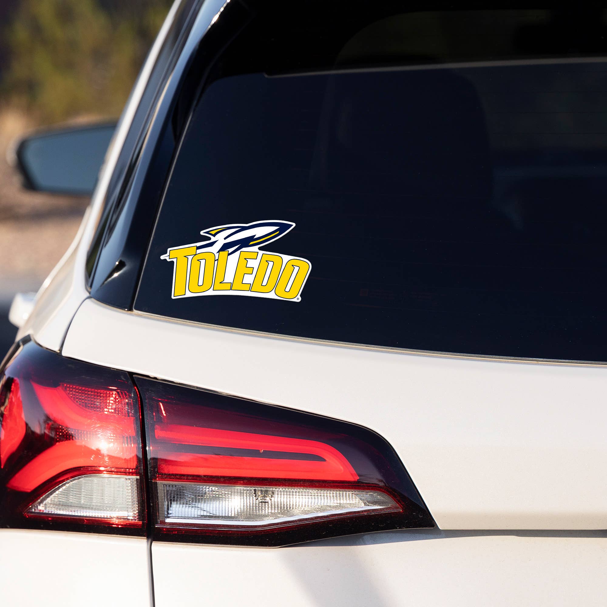 Rico Industries - Wholesale Car Decorative Charm - Unisex - NCAA  Toledo Rockets  Medium Die Cut Decal2