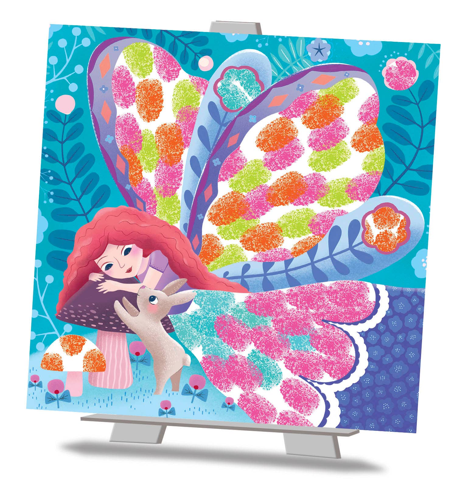 Créa Lign' - Wholesale Paint Set - Finger painting “Fairy World”1