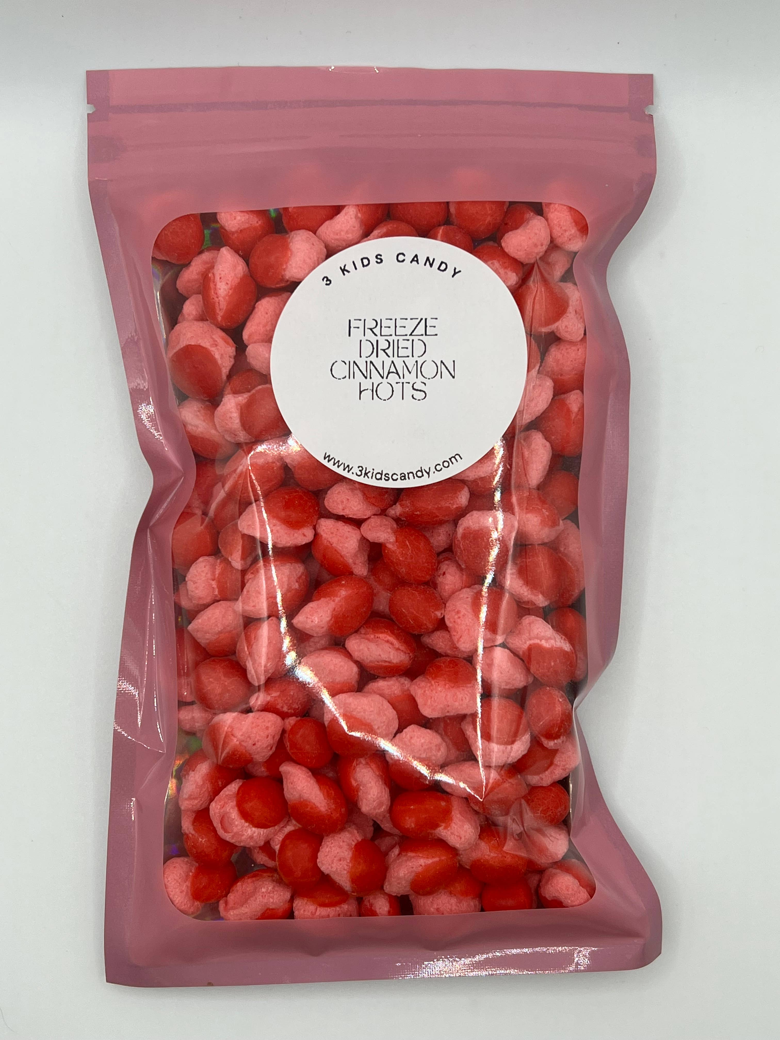 3 Kids Candy LLC - Wholesale Hard Candy -  Freeze Dried Cinnamon Hots 1